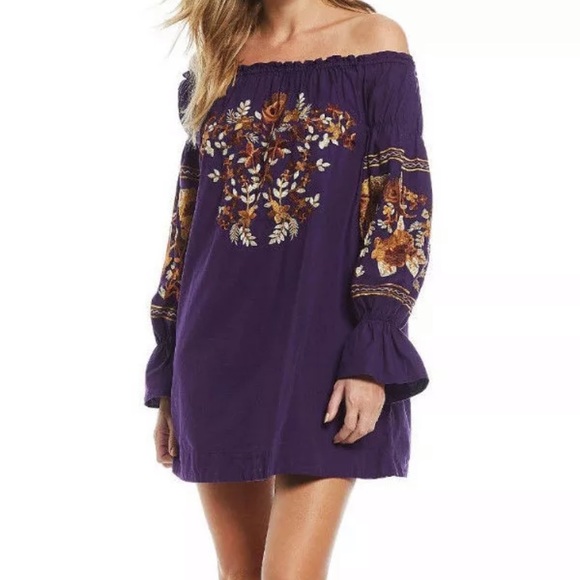 Free People Fleur Du Jour Shift Dress - Picture 2 of 11